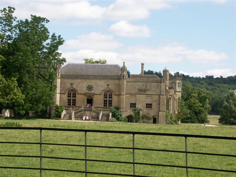 Lacock Abbey in Wiltshire