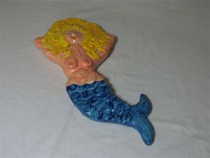 ceramic mermaid, 50 cm, made in the UK