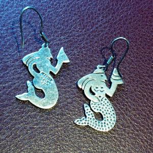 Mexican sirena earrings