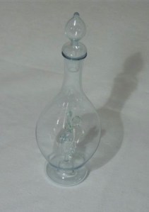 mermaid bottle with stopper